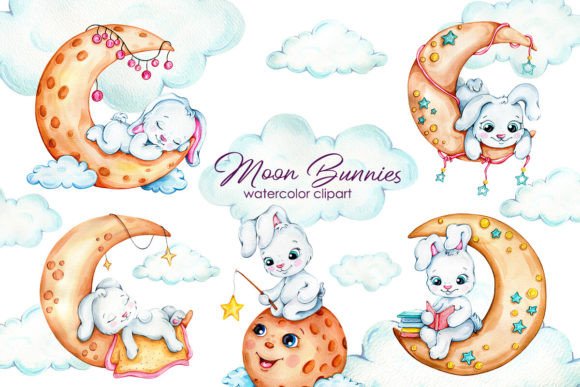 Download Watercolor Clipart Bunnies - Clipart Collection