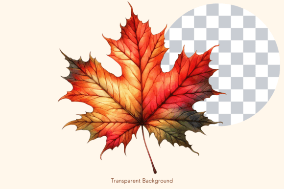 Download Autumn Leaf Watercolor Clipart, Fall - Clipart Collection