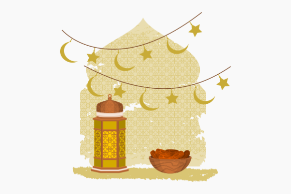 Download Ramadan Lamp and Dates Fruit Decoration - Dates Collection