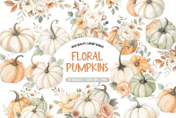 Download Fall Pumpkin Bouquets Clipart - Clipart Collection