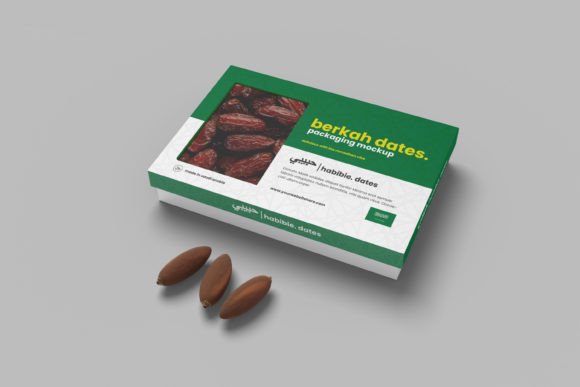 Download Perspective Dates Packaging Mockup - Dates Collection