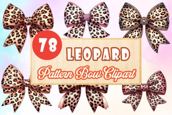 Download Leopard Pattern Bow, Clipart PNG - Clipart Collection