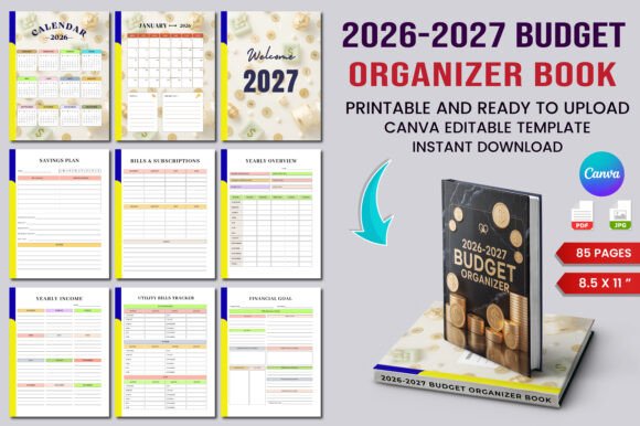 Download 2026–2027 Budget Organizer Planner - Premium Bundle