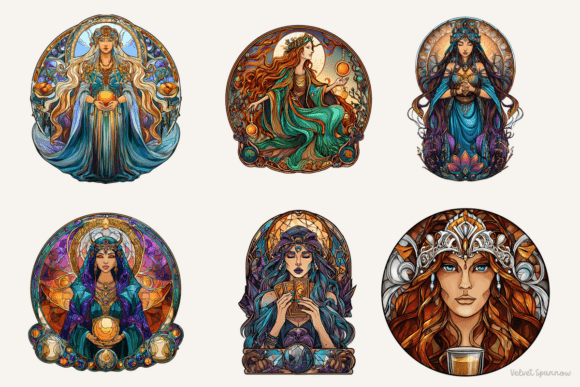Download Tarot Priestess Clipart 24 Png - Clipart Collection