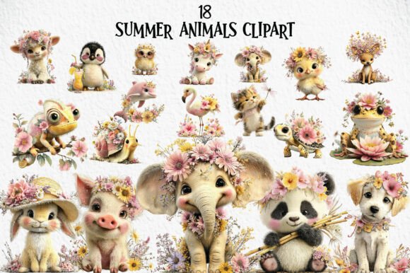 Download Summer Animals Clipart - Clipart Collection